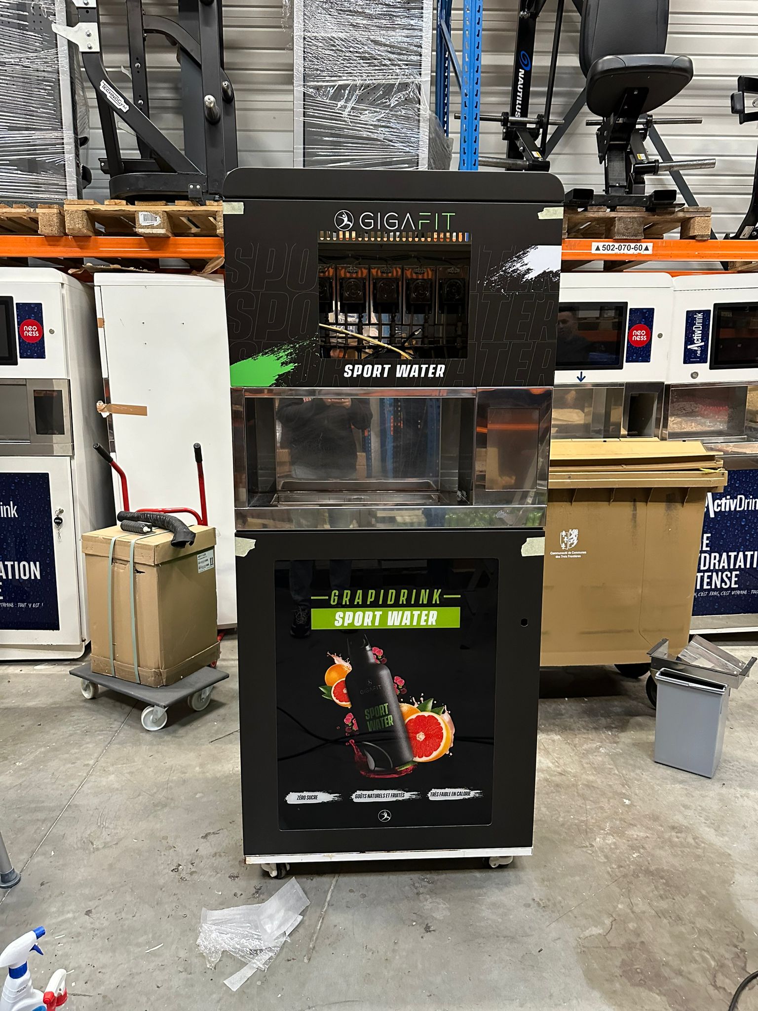 Exemple pour Habillage sur Mesure : Stands & Machines